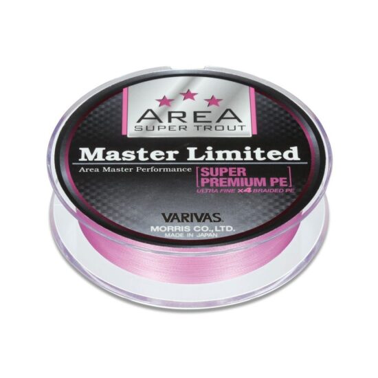 Varivas Šňůra Super Trout Area MLD Super Premium PE Tournament Pink 75m - 0