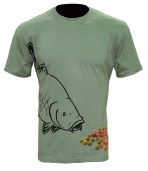 Zfish Tričko Boilie T-shirt Olive Green Velikost: M