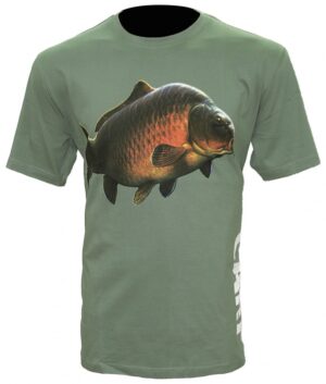 Zfish Tričko Carp T-Shirt Olive Green Velikost: L