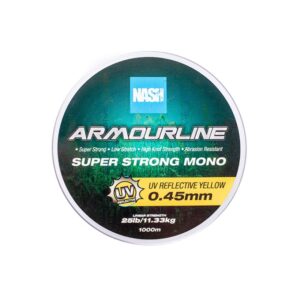 Nash Vlasec Armourline Super Strong Mono UV Yellow 1000m - 0